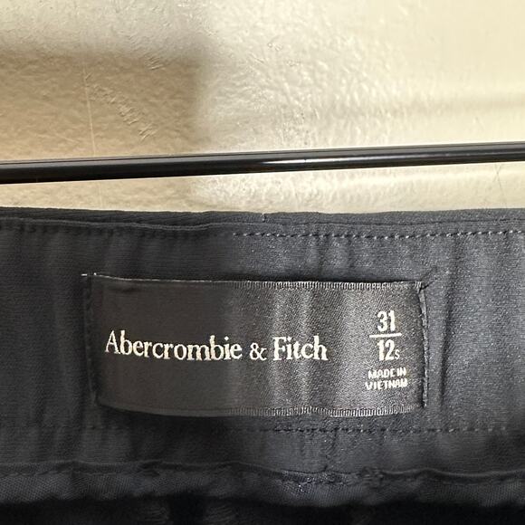 ABERCROMBIE & FITCH High Rise Slim Boot Trouser Evening Gray Sz 31/12S {T33} - Picture 4 of 4